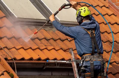 Démoussage et hydrofuge de toiture à Devesset